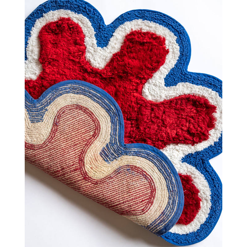 Thumbnail of Areon Organic Cotton Handmade Tufted Abstract Bathmat image