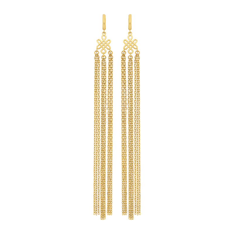 Thumbnail of Aria Earrings Gold image