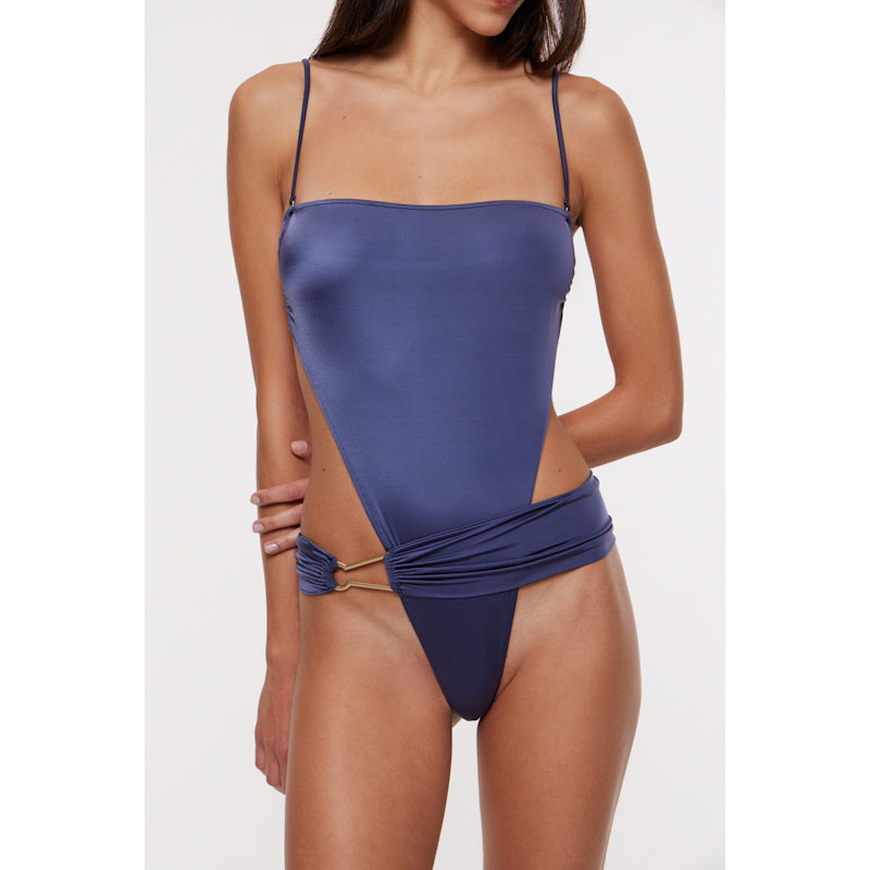 Thumbnail of Aria Swimsuit In Charcoal image