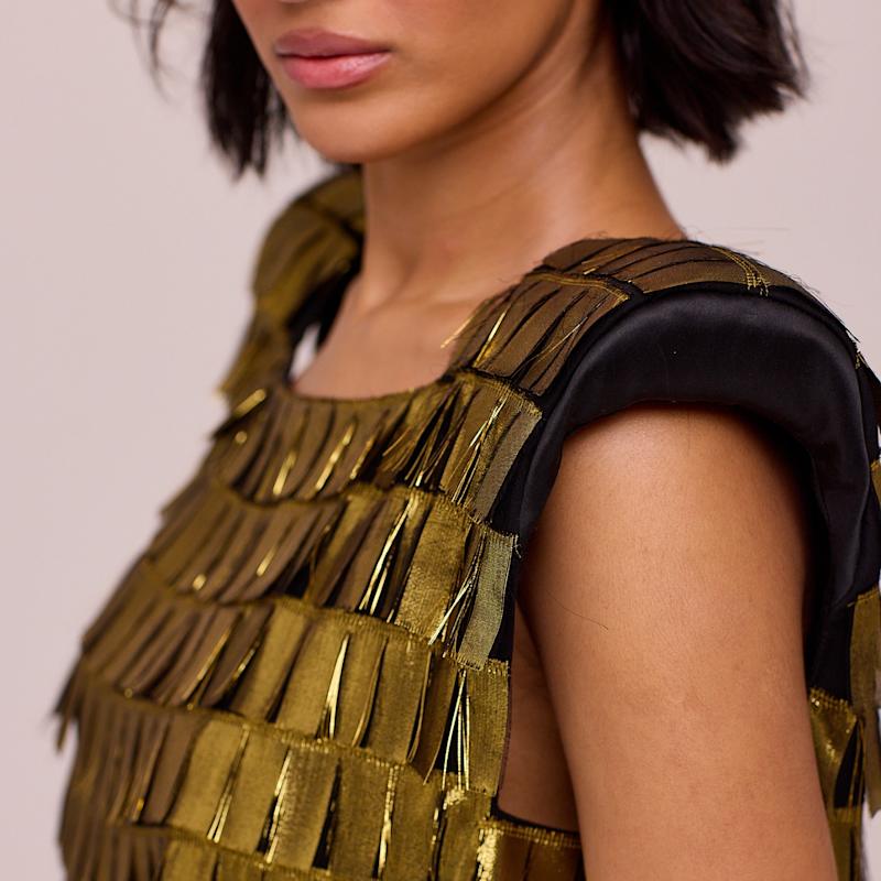 Thumbnail of Armour | The Golden Silk Dress image