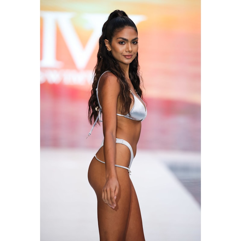 Thumbnail of Artemisia In Silver Bikini Top image