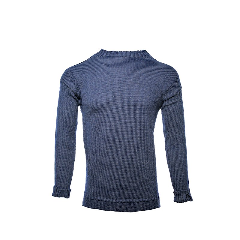 Guernsey Jumper Oiled Wool Fisherman Sweater British Wool Guernsey