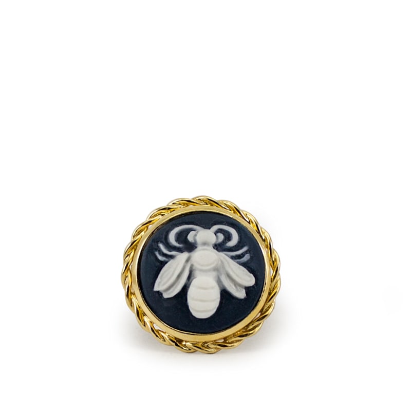 Thumbnail of Bee Cameo Signet Ring image
