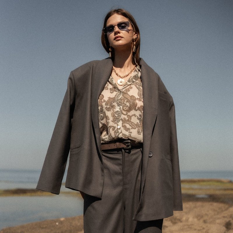 Thumbnail of Arya Jacket - Gray image