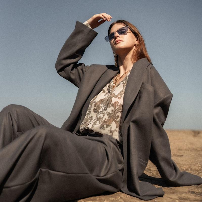 Thumbnail of Arya Pant - Gray image