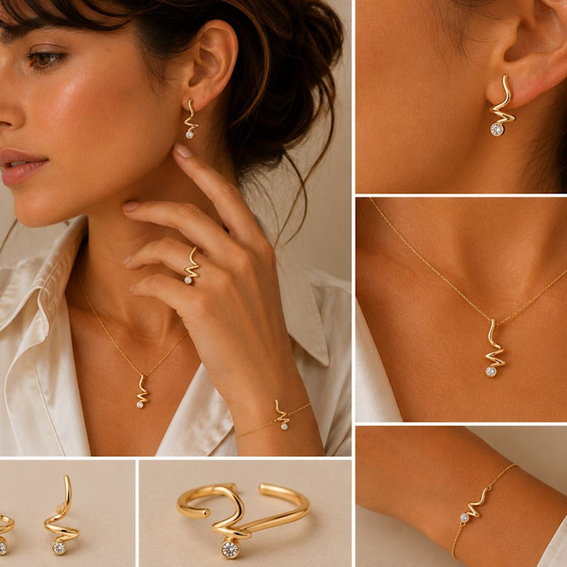 Thumbnail of As If You Ever Doubted Large Diamond Stud Earrings image