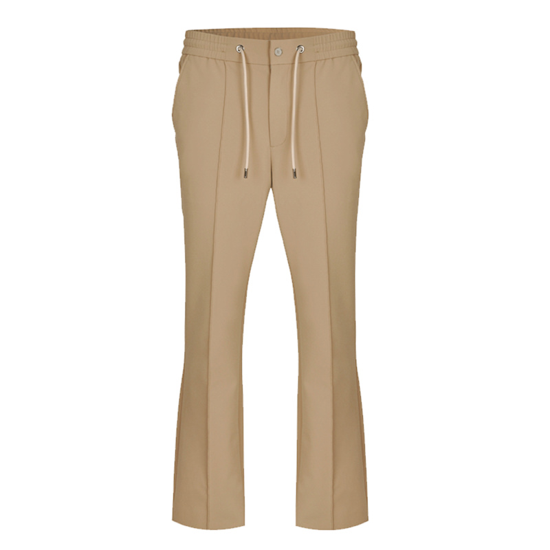 Thumbnail of Ashford Relaxed Loose Fit Drawstring Trouser - Beige image