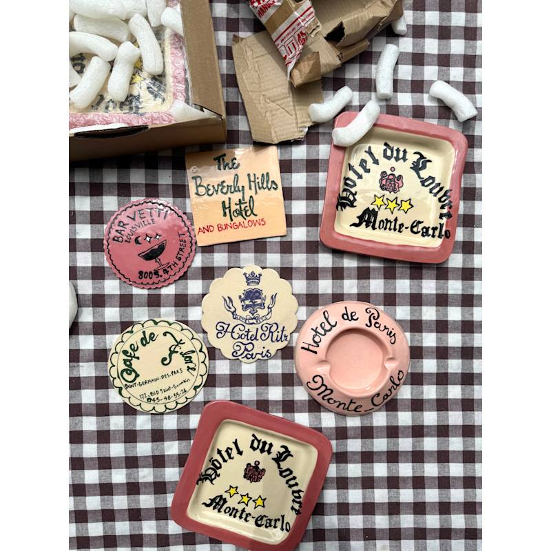 Hotel De Paris Ashtray | Club Carlotta Tableware | Wolf & Badger