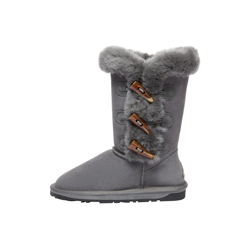 Thumbnail of Ashy Tall Boots In Grey image