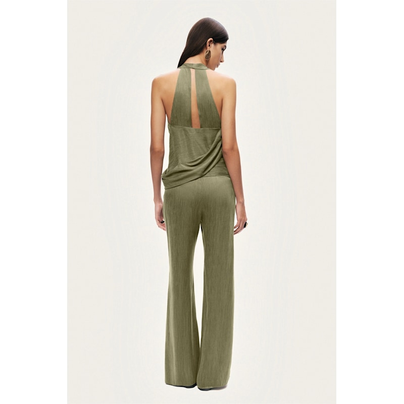 Thumbnail of Asymmetric Halter Wrap Top image