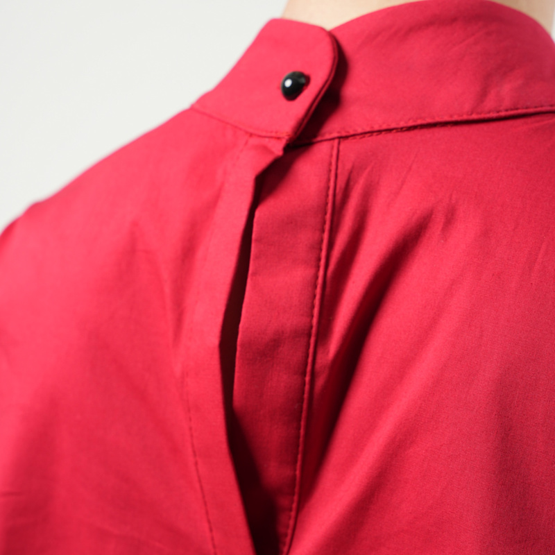 Thumbnail of Asymmetric Loose Shirt In Red image