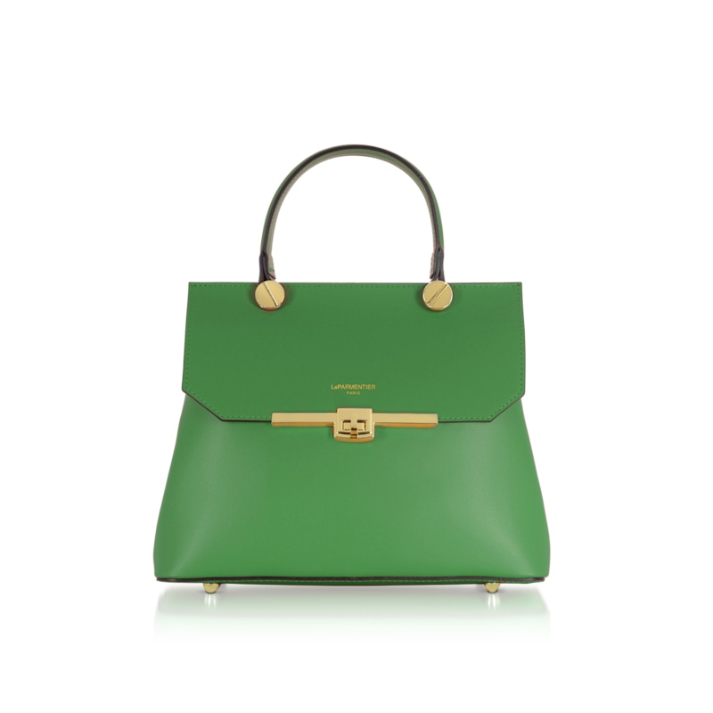 Thumbnail of Atlanta Top Handle Satchel Bag W/Shoulder Strap - Green image