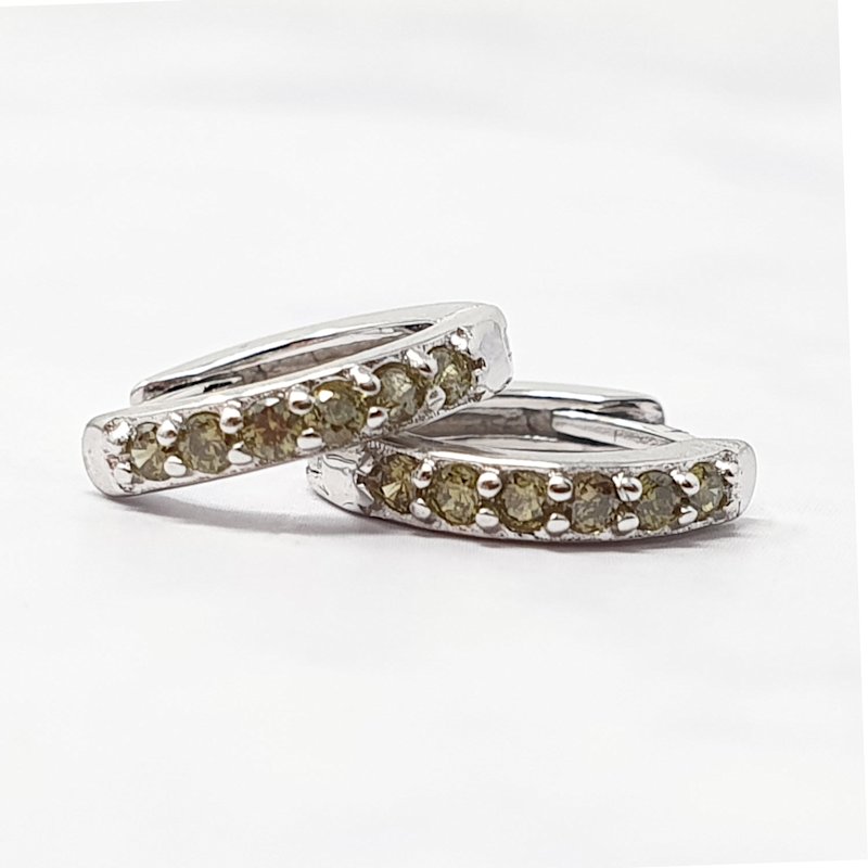 Thumbnail of August Birthstone Peridot Earrings Gift Set For Her image