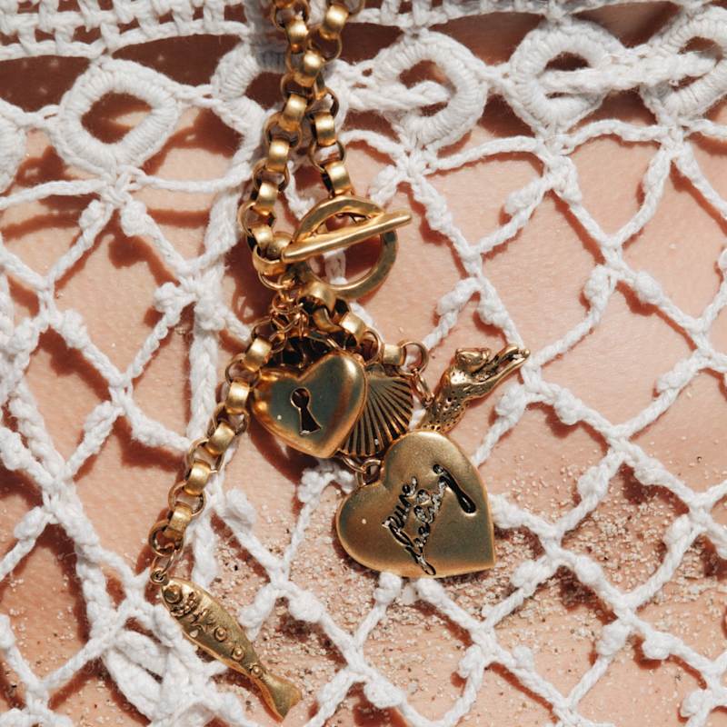 Thumbnail of August Layered Charm Necklace image
