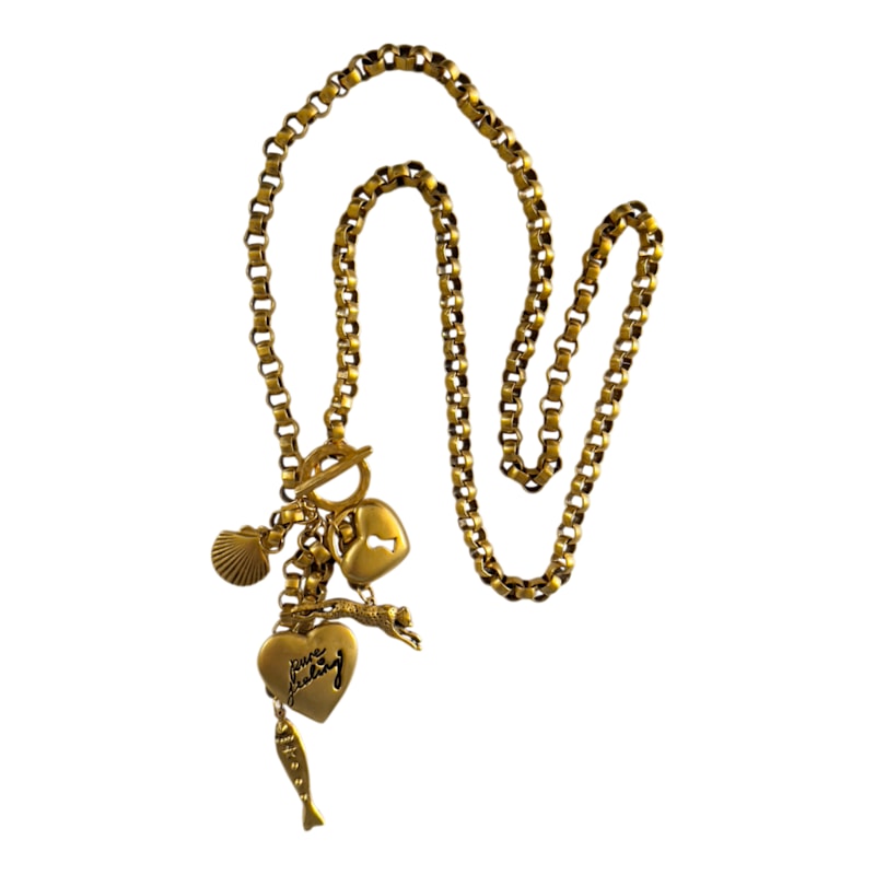 Thumbnail of August Layered Charm Necklace image