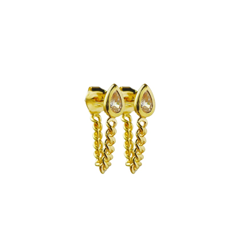 Thumbnail of Aura Earrings Gold image