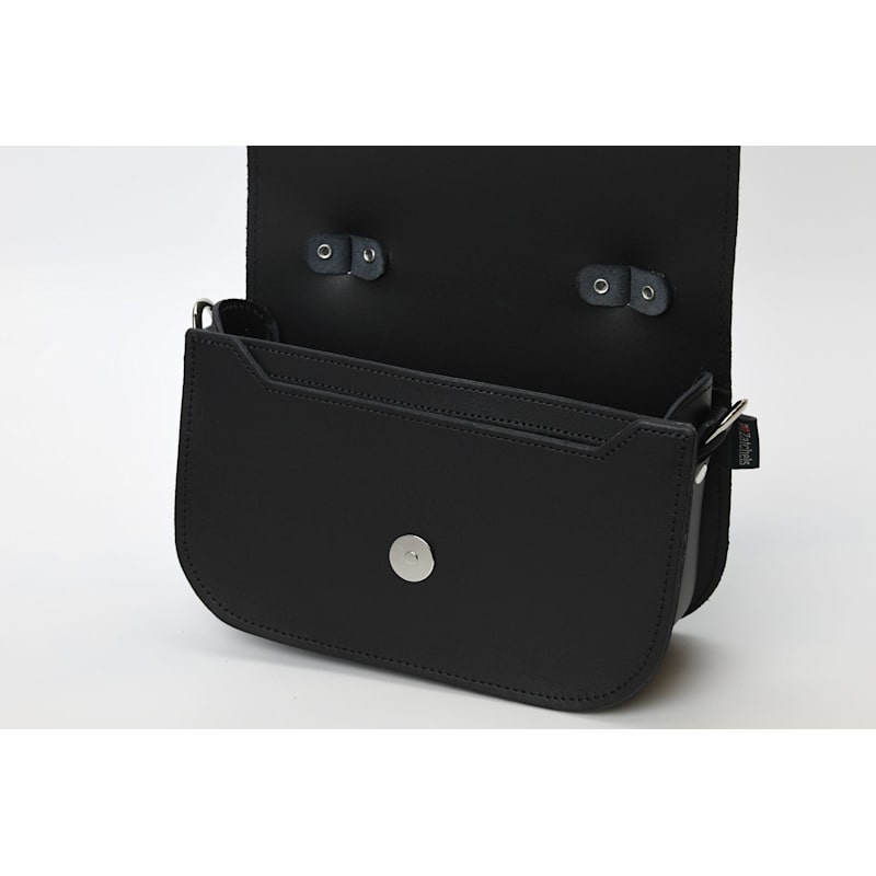 Thumbnail of Aura Handmade Leather Bag - Black image