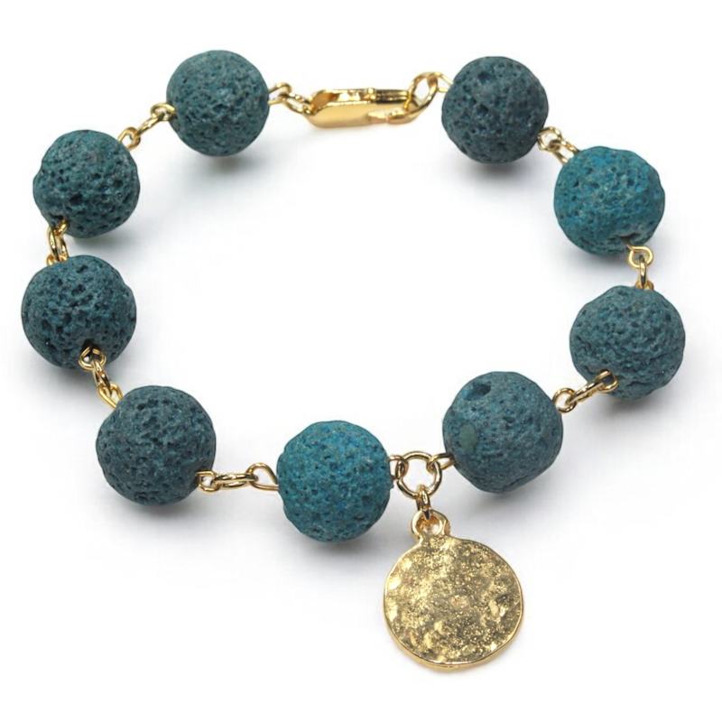 Thumbnail of Aurelia Lava Stone Beaded Bracelet image