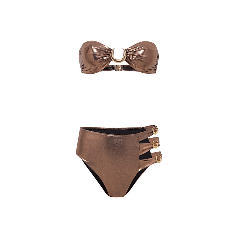 Thumbnail of Two-Piece Aurora Bikini – Copper image