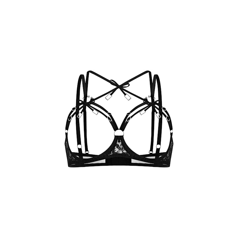 Thumbnail of Aurora Black Open Cup Bra image