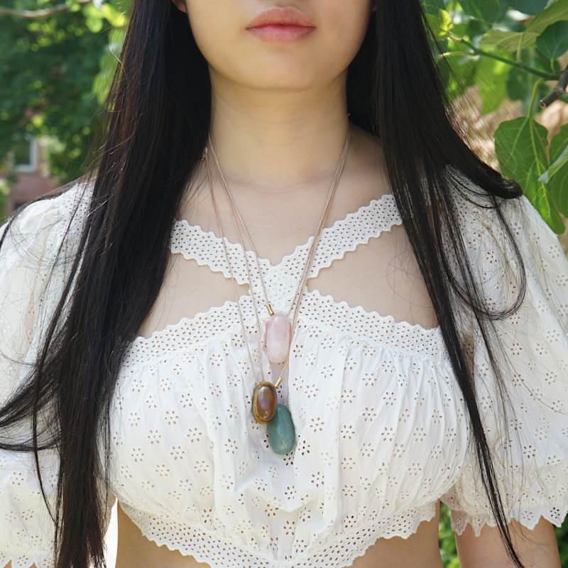 Thumbnail of Aventurine Stone Necklace image