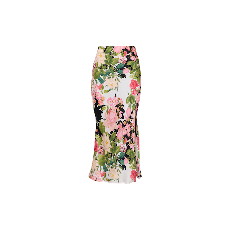 Thumbnail of Avery Fleur Silk Midi Skirt image