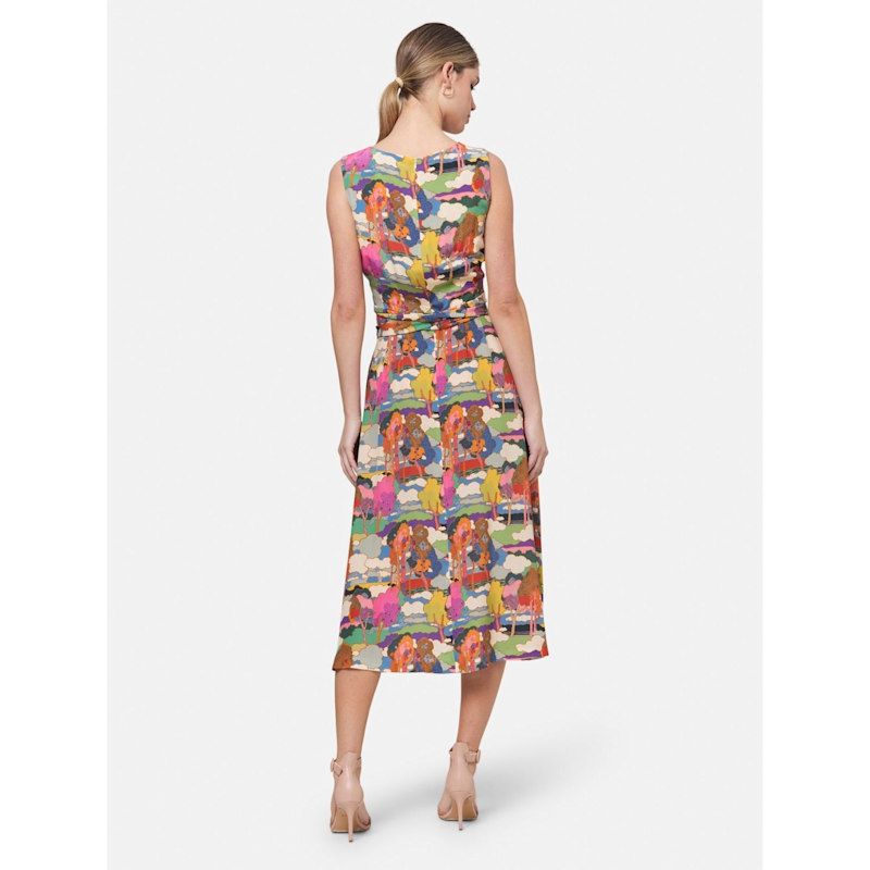 Thumbnail of Avril Prospect Road Print Dress - Made With Liberty Fabric image