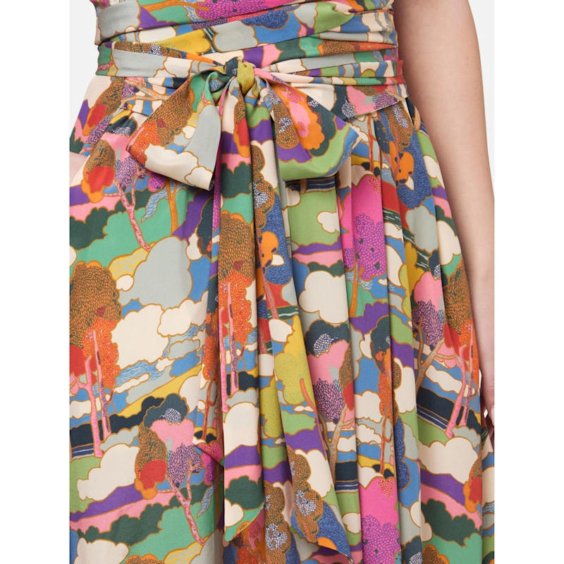 Thumbnail of Avril Prospect Road Print Dress - Made With Liberty Fabric image