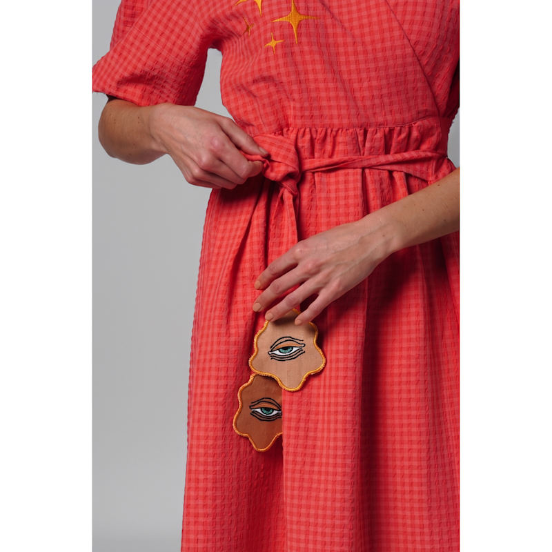red envelope dress Women's Away From Reality Envelope Dress / Red | One Size
