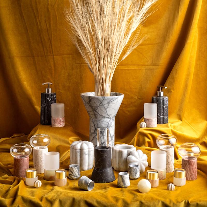 Thumbnail of Soliflor Bubble Vase Travertine image