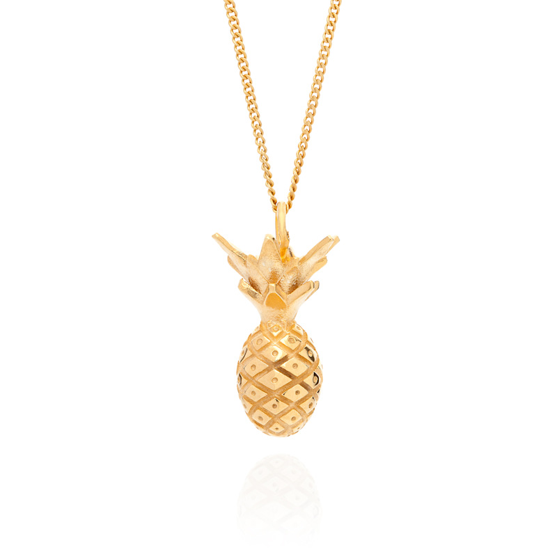Thumbnail of Pineapple Necklace - Gold image
