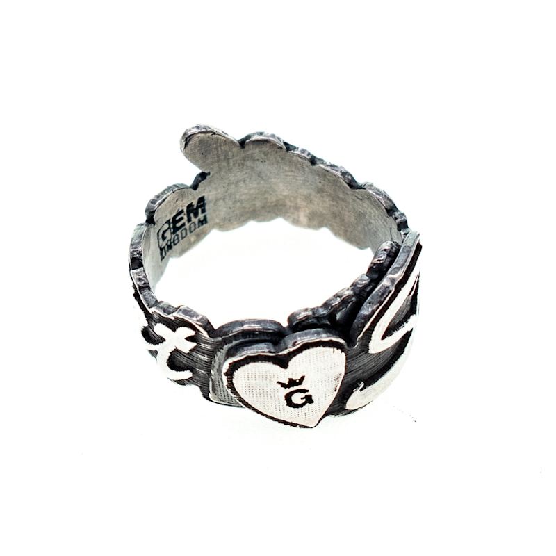 Thumbnail of Back To The Future - Sterling Silver Sweetheart Ring image