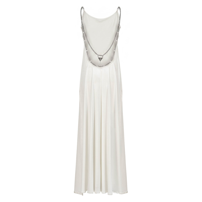 Thumbnail of Backless Dress White image