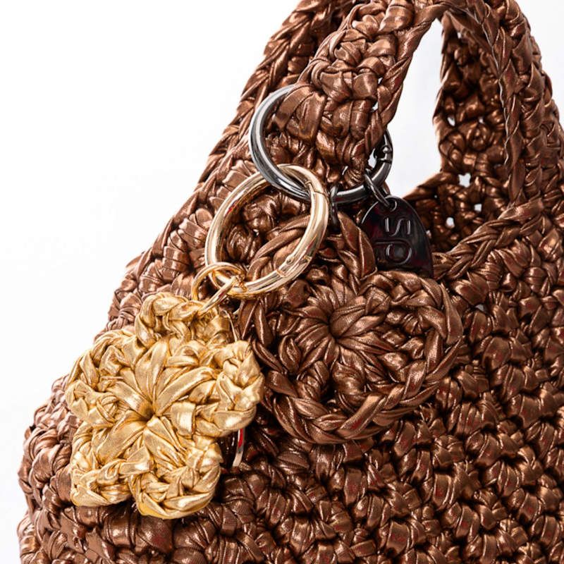 Thumbnail of Bag Charm Heart Gold image