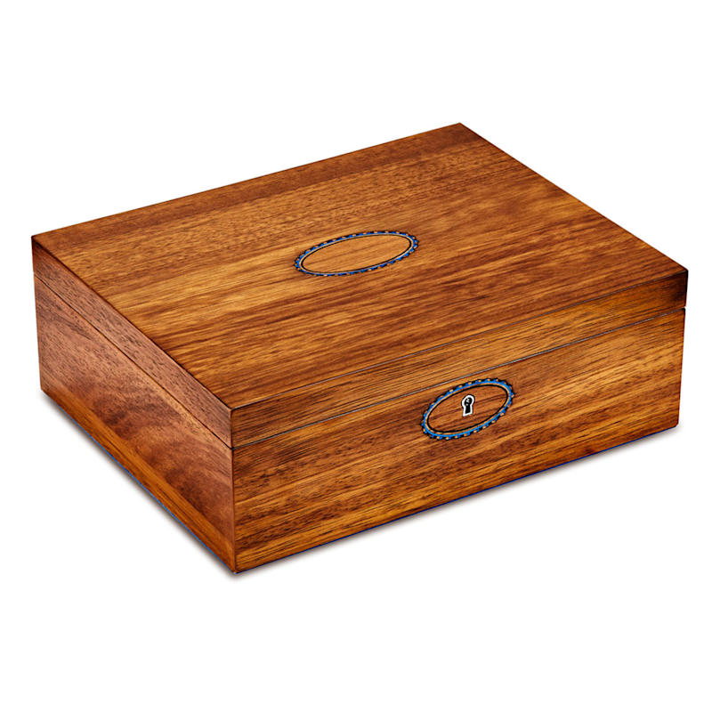 Thumbnail of Ballet Musical Jewellery Box – Swan Lake Walnut Wood image