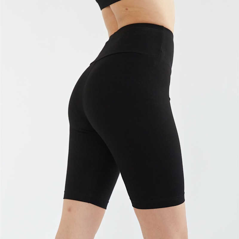 Thumbnail of Bamboo Biker Shorts - Black image