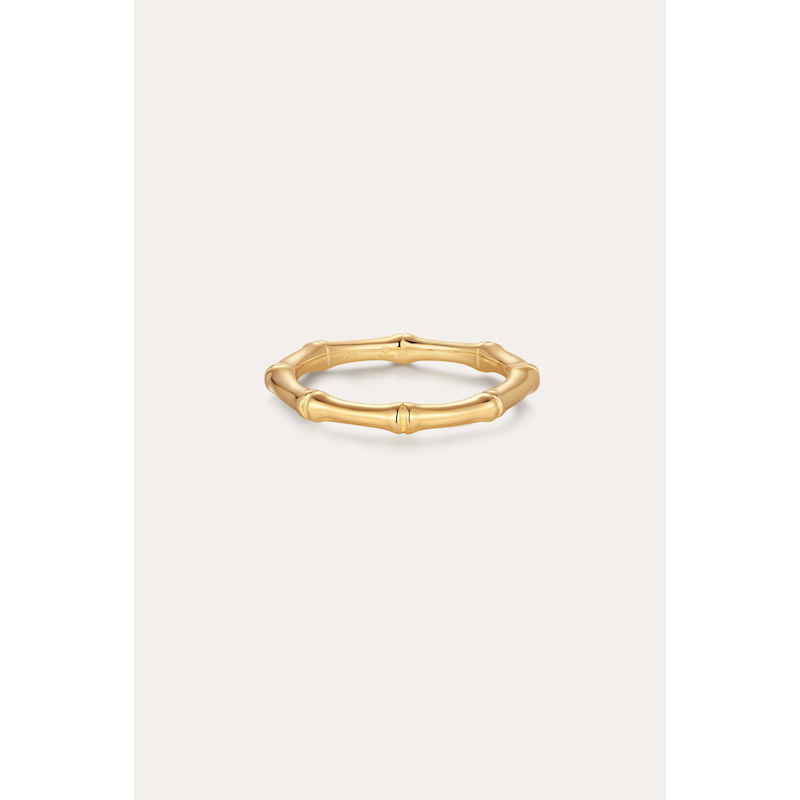 Thumbnail of Bamboo Ring In Gold image