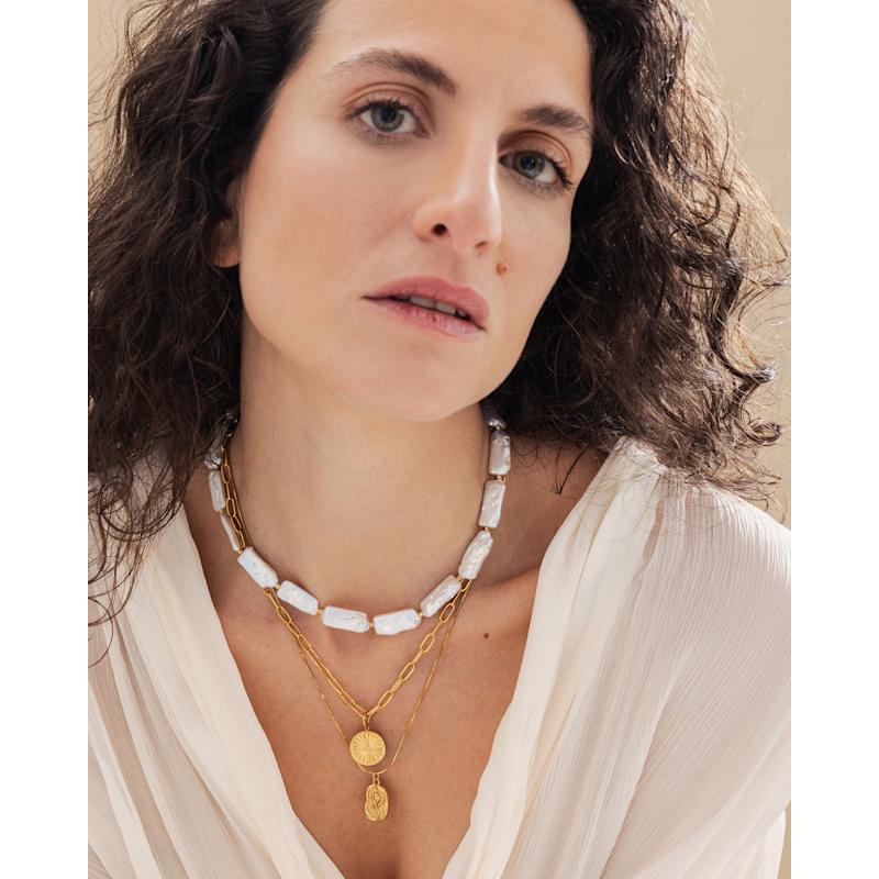 Thumbnail of North Star Necklace In Gold image