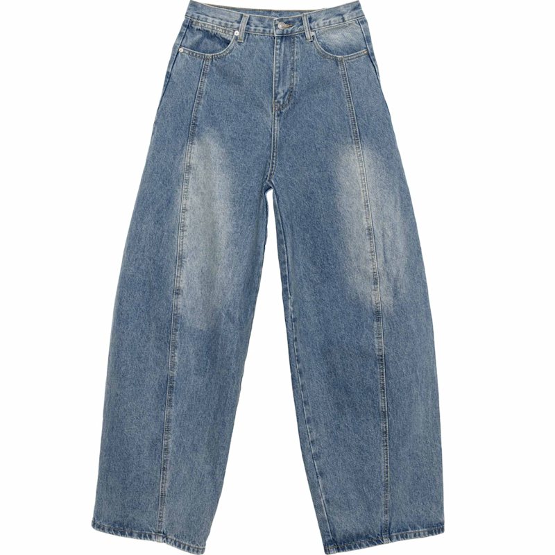 Thumbnail of Lior Barrel Leg Jeans image