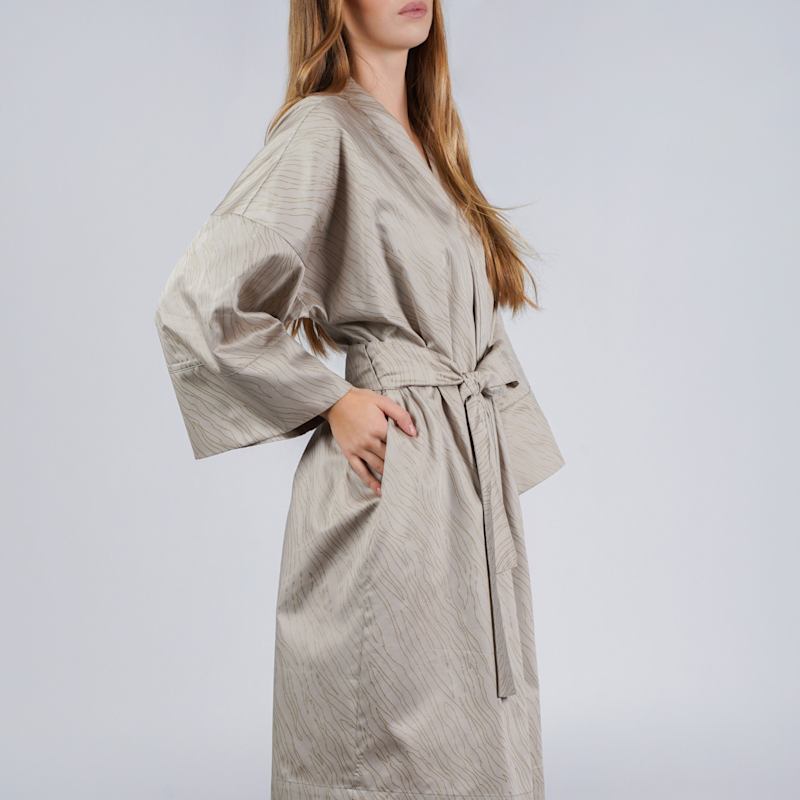 Thumbnail of Bathrobe Kimono Sand Almond image