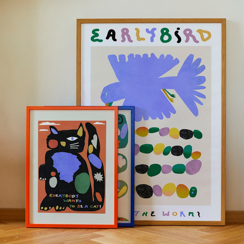Thumbnail of Be A Cat - Art Print - 30X40 Cm image
