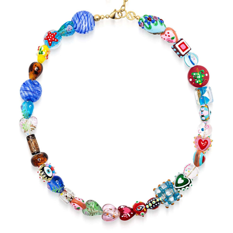 Thumbnail of Beaded Charm Necklace image