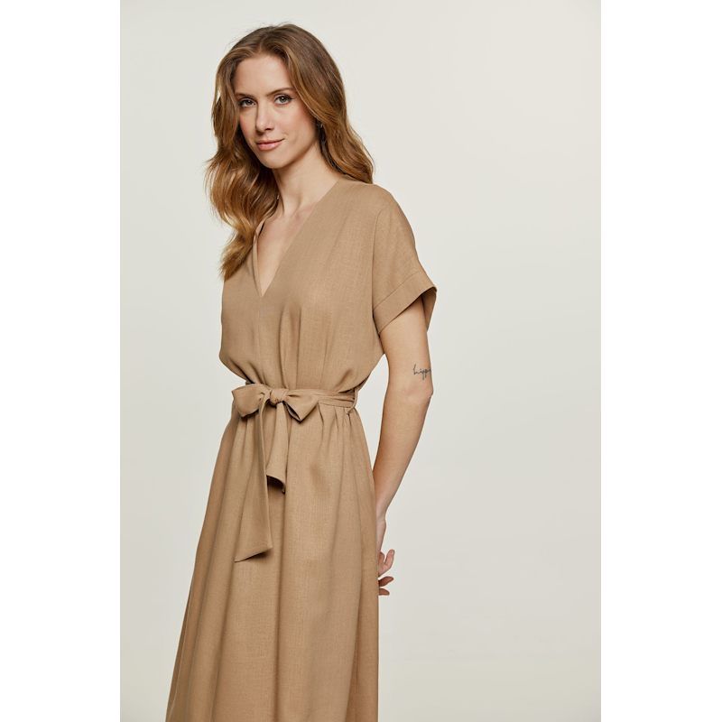 casual denim dress Women's Layers Maxi with Tiered Silhouette – Wash Lab – washlabshop it features a flattering Fashion Week Long Sleeve Baby Blue Size:One-size-fits-most