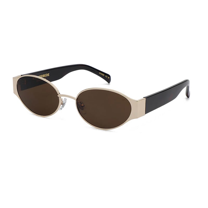Thumbnail of Bella Sunglasses Gold Demi Tortoise image