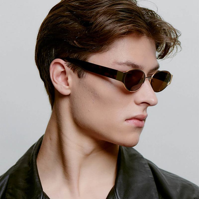 Thumbnail of Bella Sunglasses Gold Demi Tortoise image