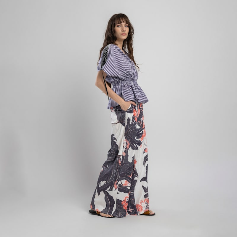 Thumbnail of Berry Palazzo Pants image