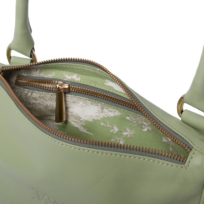 Thumbnail of Bess - Bamboo Green Crossbody Leather Handbag image