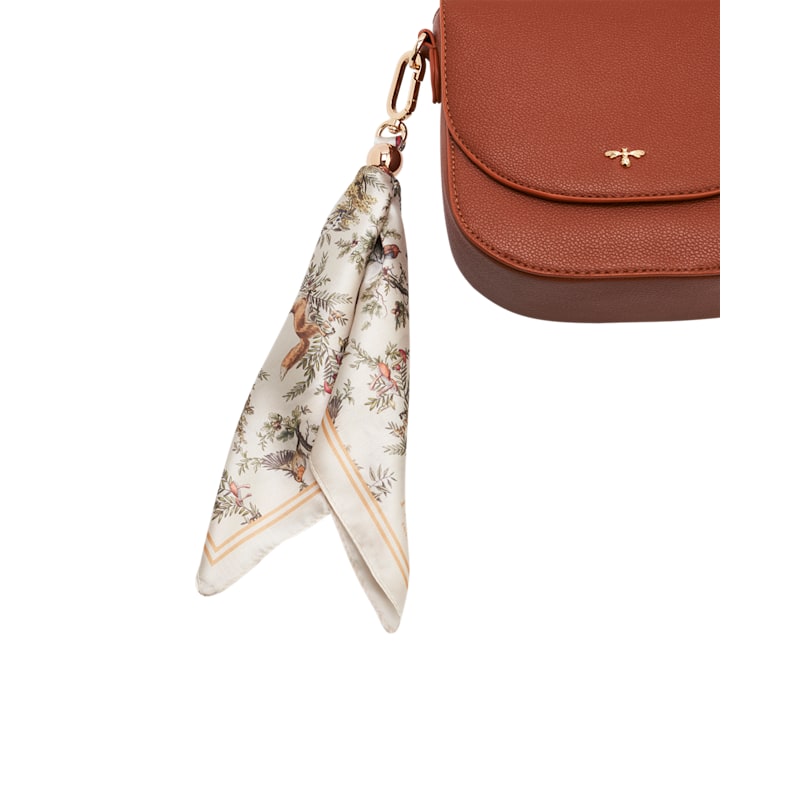 Thumbnail of Beth Saddle Crossbody Bag In Tan image