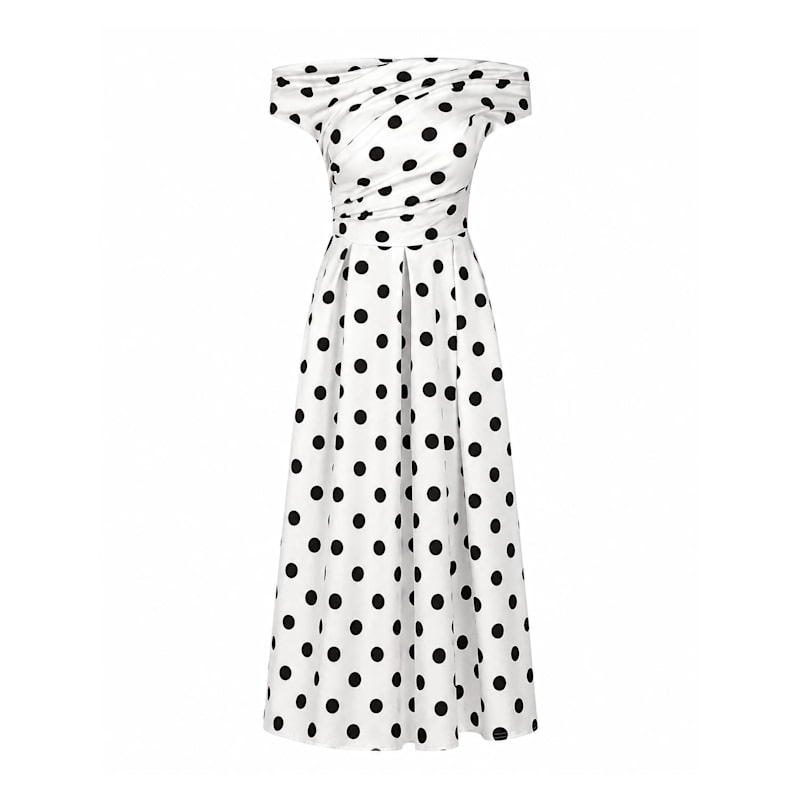 amelia midi dress Amelia Drapet Strap Midi Dress