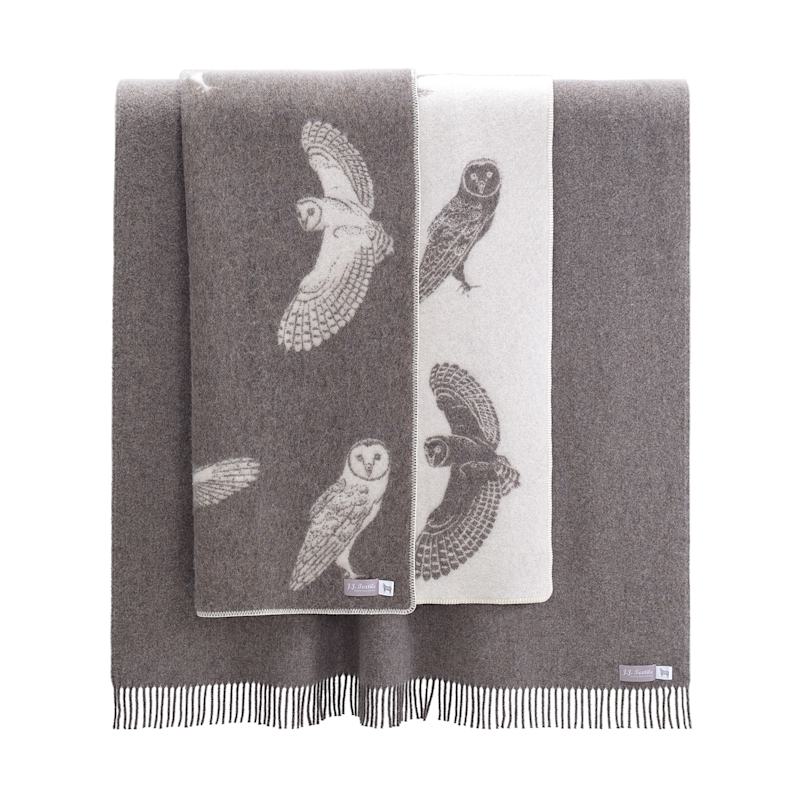 Thumbnail of Owl Wool Blanket image